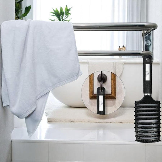 Brosse Démêlante KESSATEN – Poils de Sanglier & Nylon – Soin Naturel Anti-Casse