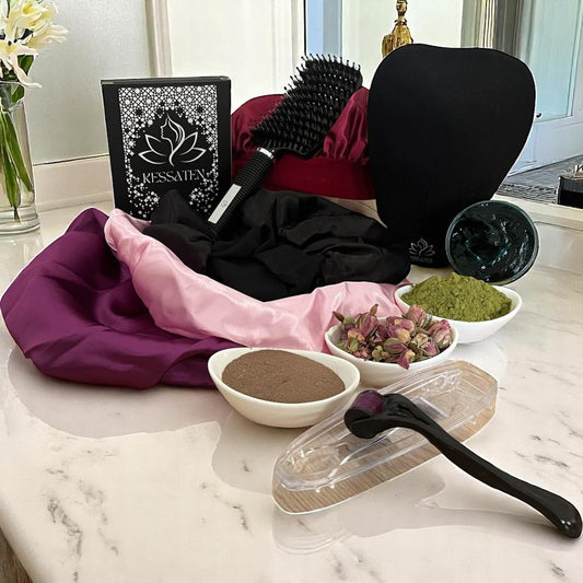 Rituel Prestige Visage & Corps KESSATEN – Soin Complet & Dermaroller