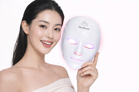 SkinBoost™ – Masque LED Visage Nouvelle Génération

Le soin professionnel à domicile pour une peau visiblement plus rayonnante