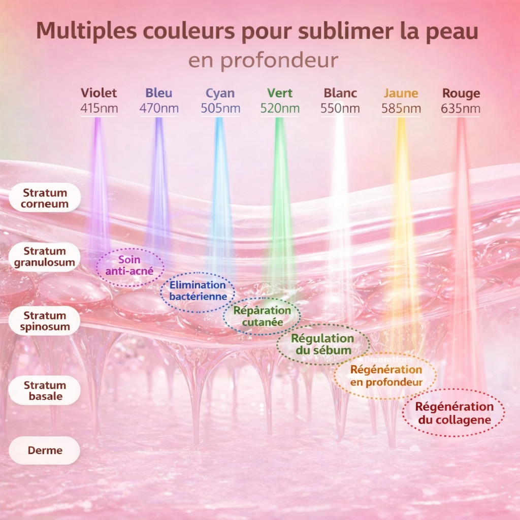 SkinBoost™ – Masque LED Visage Nouvelle Génération

Le soin professionnel à domicile pour une peau visiblement plus rayonnante