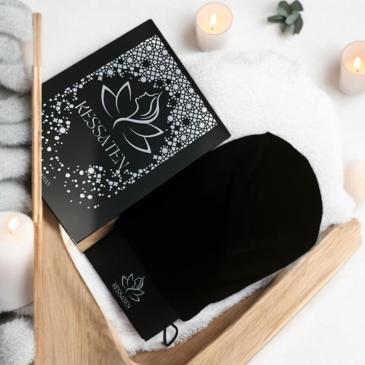 Gant exfoliant KESSATEN – Gant de gommage pour le corps inspiré du rituel hammam, élimine les peaux mortes, lisse la peau et favorise le renouvellement cellulaire